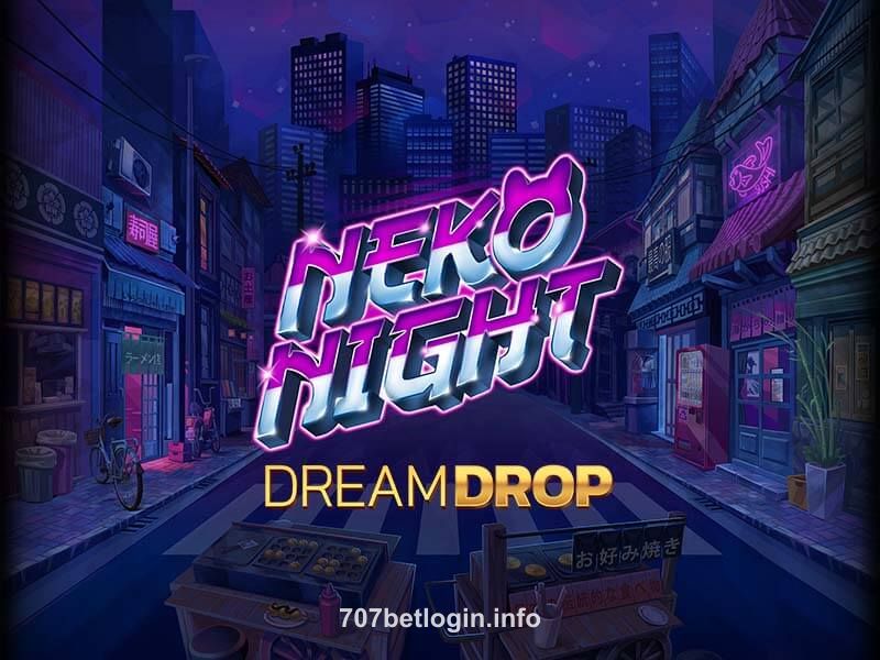 Imagem do jogo Neko Night Dream Drop no 707 bet